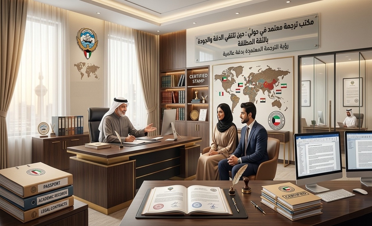 مكتب ترجمة معتمد في حولي